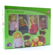 Pintoy White Dolls House Family
