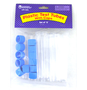Learning Resources Plastic Test Tubes with Caps 12&hellip;