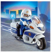 Playmobil Police Motorcycle Patrol