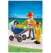 Playmobil Dad with Stroller