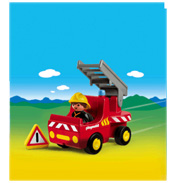 Playmobil 1 2 3 Fire Engine