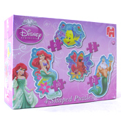 Ariel 4 in 1 Shaped Puzzle