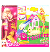Barbie Puppy Play Park