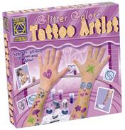 Creative Glitter Galore Tattoo Artist