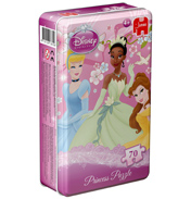 Disney Princess 70 Piece Puzzle in a Tin