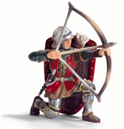 Fleur-de-Lis Archer Kneeling