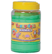 Fuzzy-Felt Animals Tub