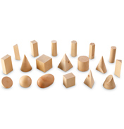 Hardwood Geometric Solids