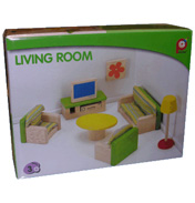 Pintoy Living Room Dolls House Furniture