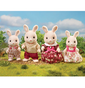 Champagne Rabbit Family